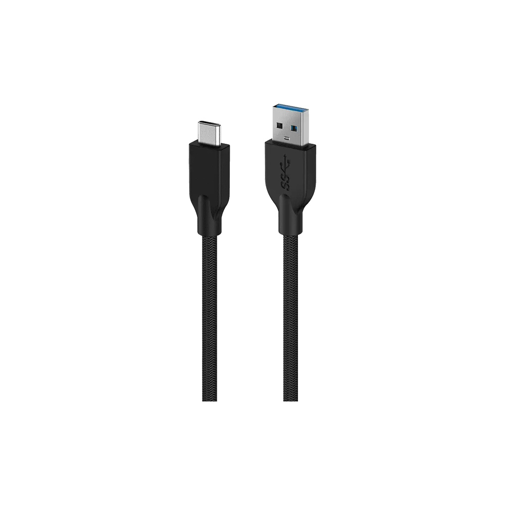Cable Genius ACC-A2CC USB-A a USB-C Carga Rápida Nylon Trenzado USB 3.0 4.8Gbps 1.5m