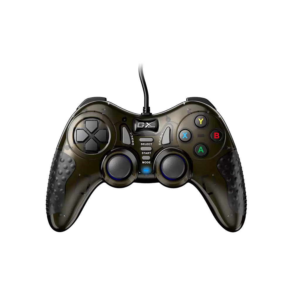 Control de Consola Genius MaxFire GX-19UV USB con Motor Vibración para PC y PS3/PS4 4 Botones