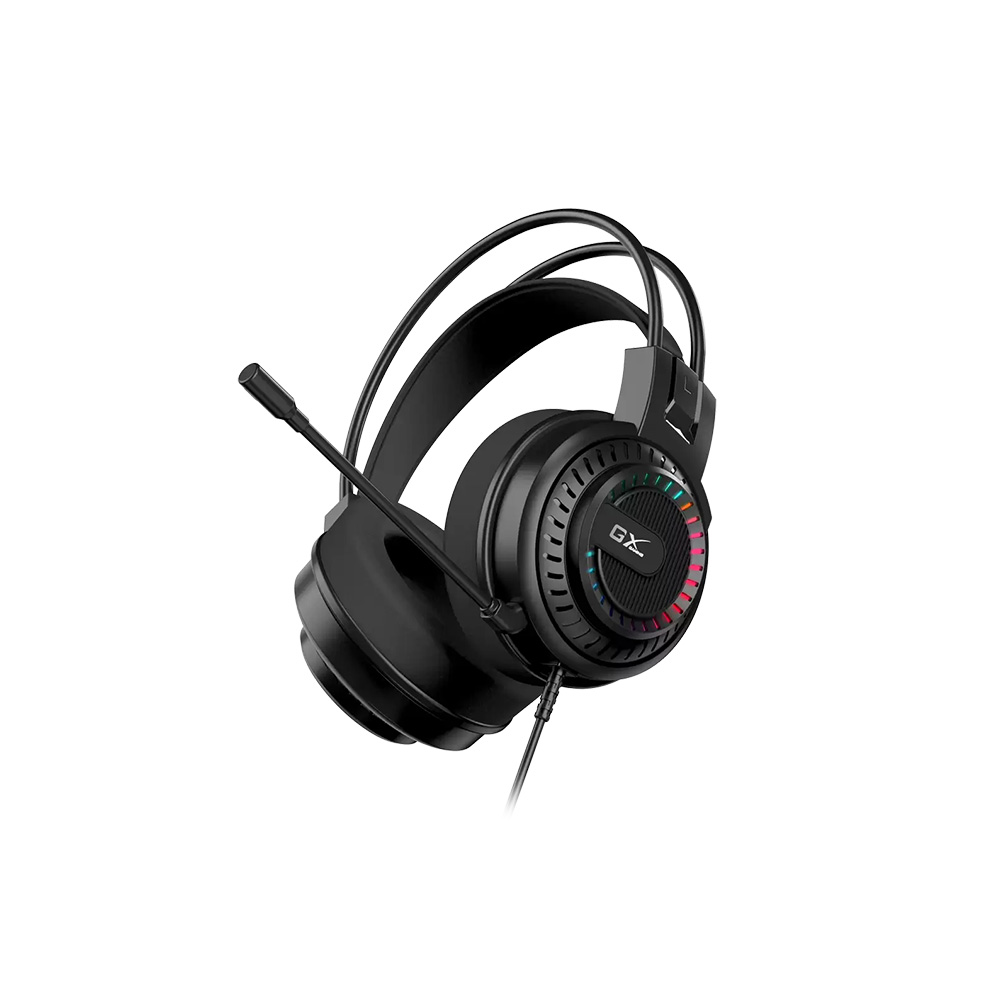 Headset Gaming Genius HS-GX570U USB Negro con RGB LED