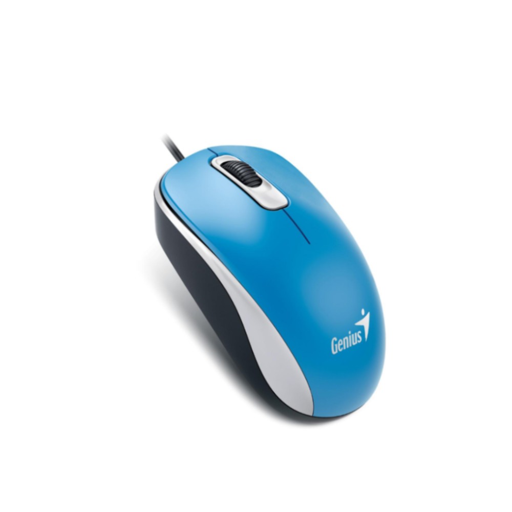 Mouse Genius DX-110 USB Azul 3 Botones 1000 DPI