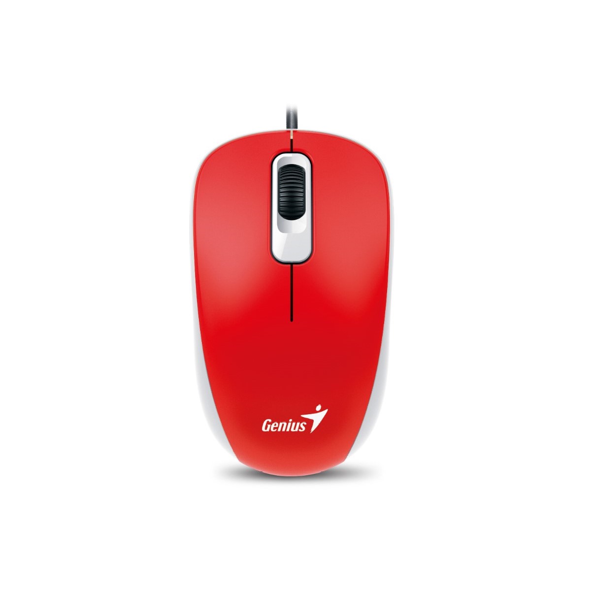 Mouse Genius DX-110 USB Rojo 3 Botones 1000DPI
