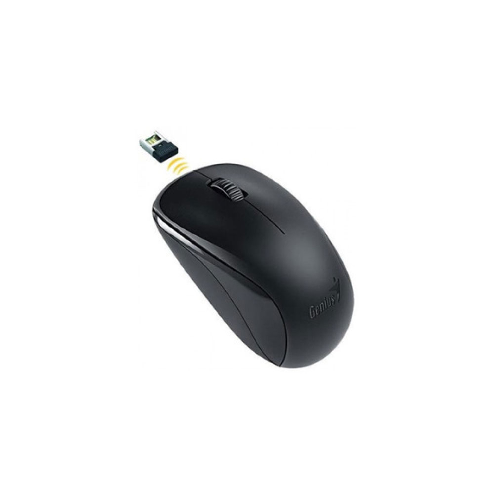 Mouse Genius NX-7000 Wireless Negro BlueEye RF 2.4GHz Pila AA