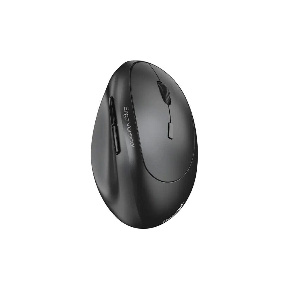 Mouse Genius Ergo 8350S AI Inalámbrico Dual Vertical Gris 55g 6 Botones Silencioso 1 Pila AA