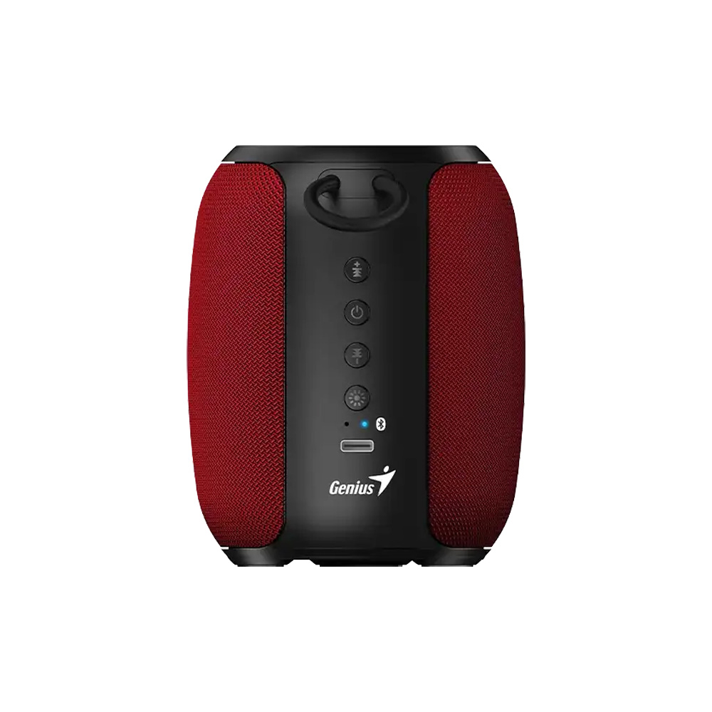 Parlante Genius SP-915BT Portable 5W RMS Bluetooth 5.3 Rojo