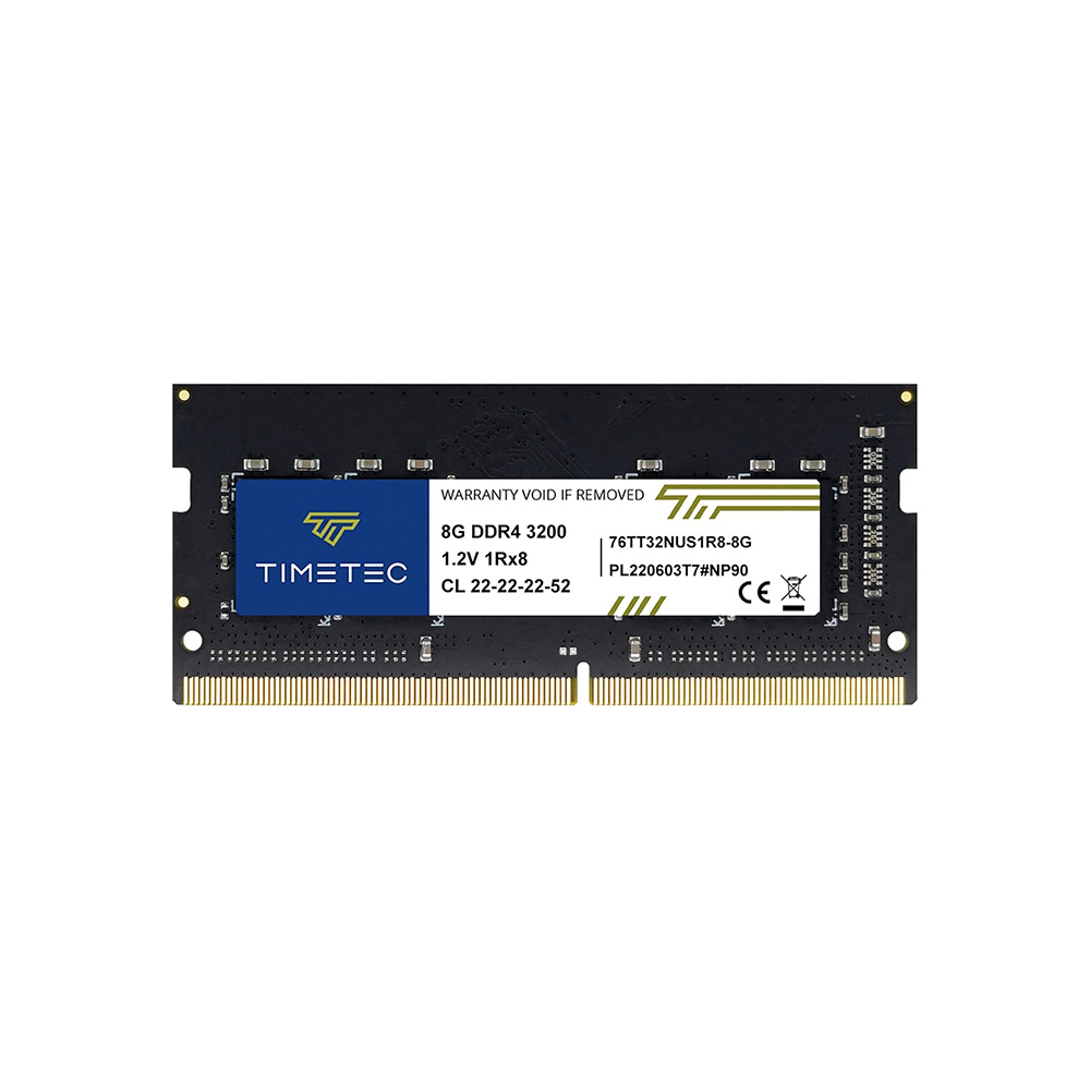 Memoria RAM Timetec 8GB DDR4 3200MHz 260 Pines SODIMM