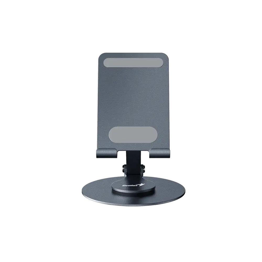Accesorio Genius G-Stand M100 Soporte para Tablets y Celulares Aluminio Plegable 360 Grados