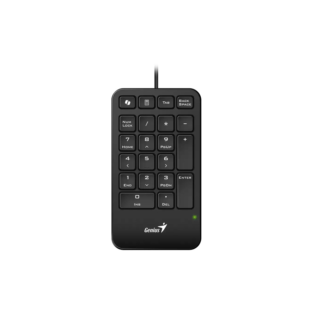 Teclado Genius Numpad 125 USB Numérico Negro AI Copilot