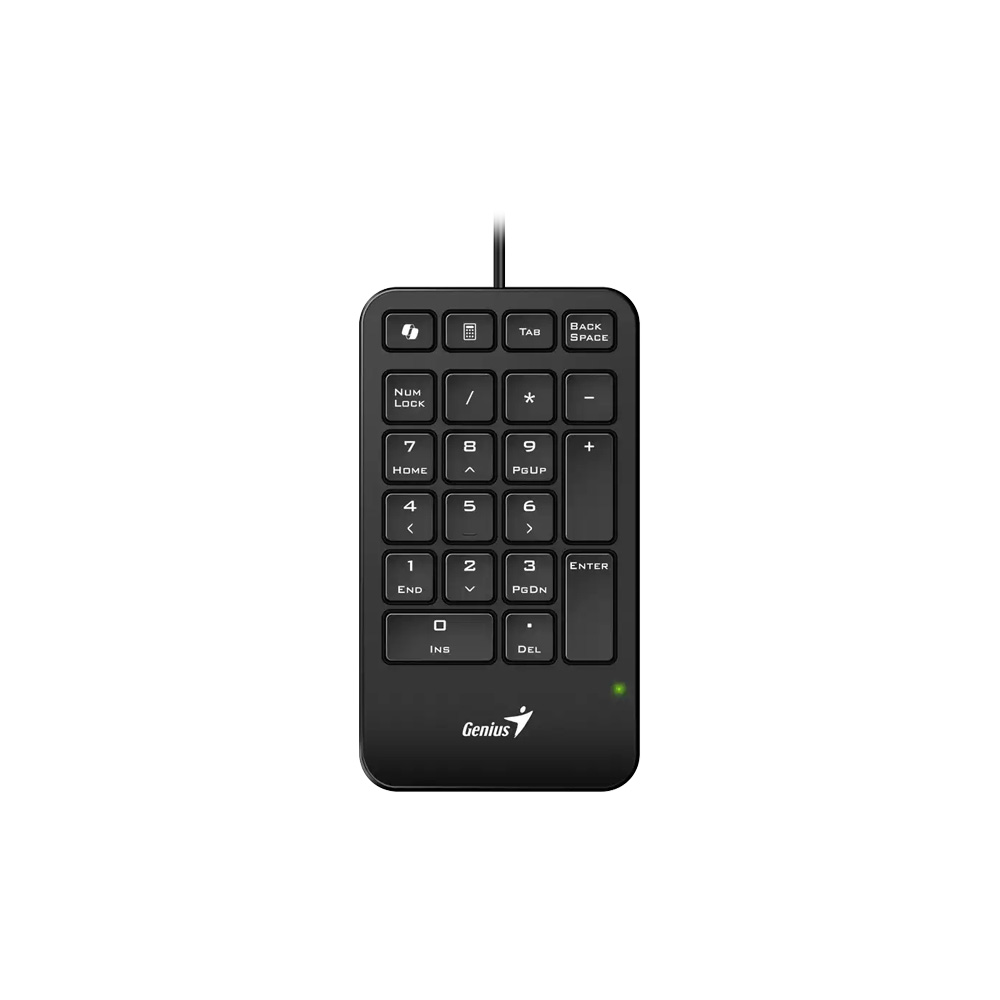 Teclado Genius Numpad 125 Numérico USB Tipo C Negro Copilot Windows y Mac
