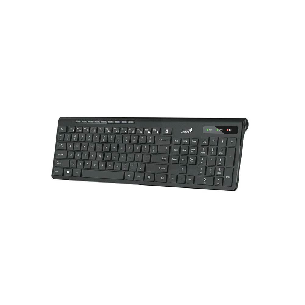 Teclado GENIUS SlimStar 7230 Wireless RF 2.4GHz Multimedia