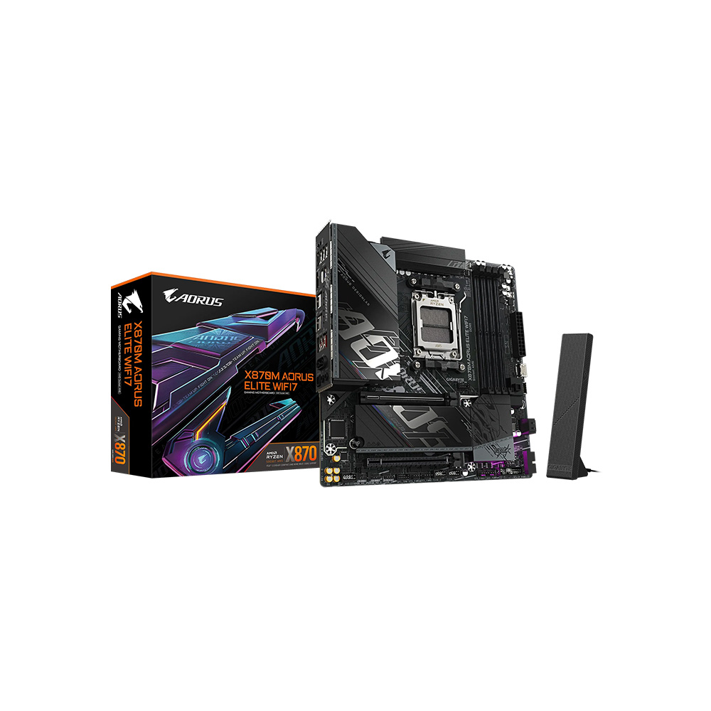 Mainboard Gigabyte X870M AORUS Elite WiFi 7 AM5 DDR5 Micro-ATX