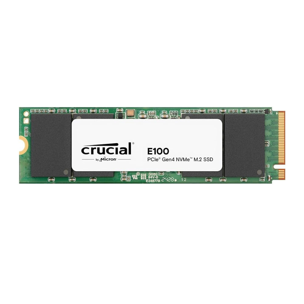 Disco Sólido Crucial E100 480GB M.2 NVMe PCIe Gen 4.0 x4