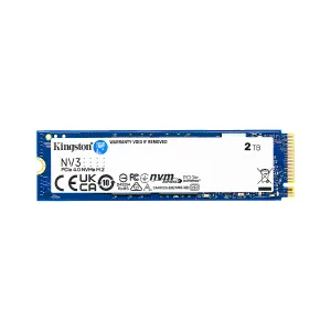 Disco Sólido Kingston NV3 2TB M.2 2280 PCIe 4.0 x4 NVMe 6000/5000MB-s NAND 3D