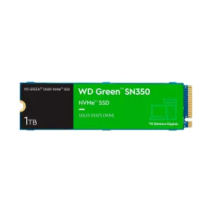 Disco Sólido Western Digital SN350 NVMe 1TB PCIe Gen3 x4 M.2 2280 1850MB/s Verde
