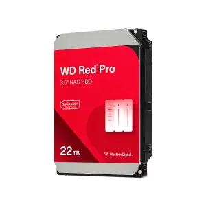 Western Digital Disco Duro Red Pro 22TB NAS 7200RPM SATA 512MB Cache 3.5 Pulgadas