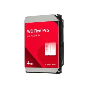 Western Digital Red Pro NAS 4TB Disco Duro Interno 3.5 7200RPM SATA 256MB 24-7