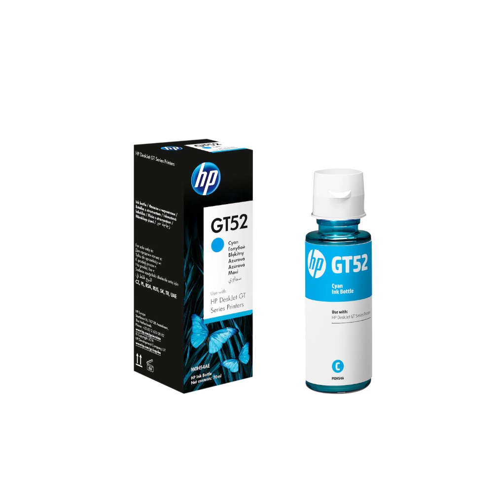 Insumo de Impresión HP GT52 Botella de Tinta Cyan 8000 Páginas M0H54AL