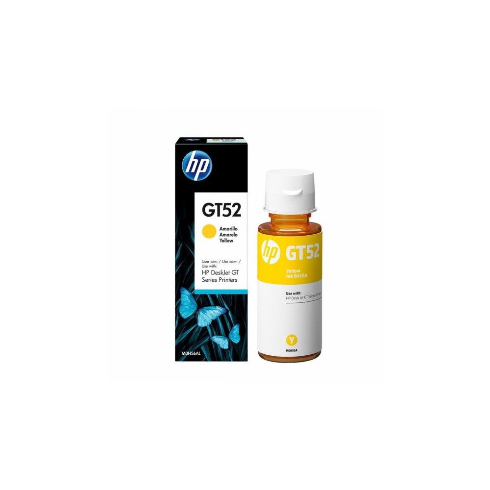 Insumo de Impresión HP GT52 Botella de Tinta Amarillo 8000 Páginas M0H56AL