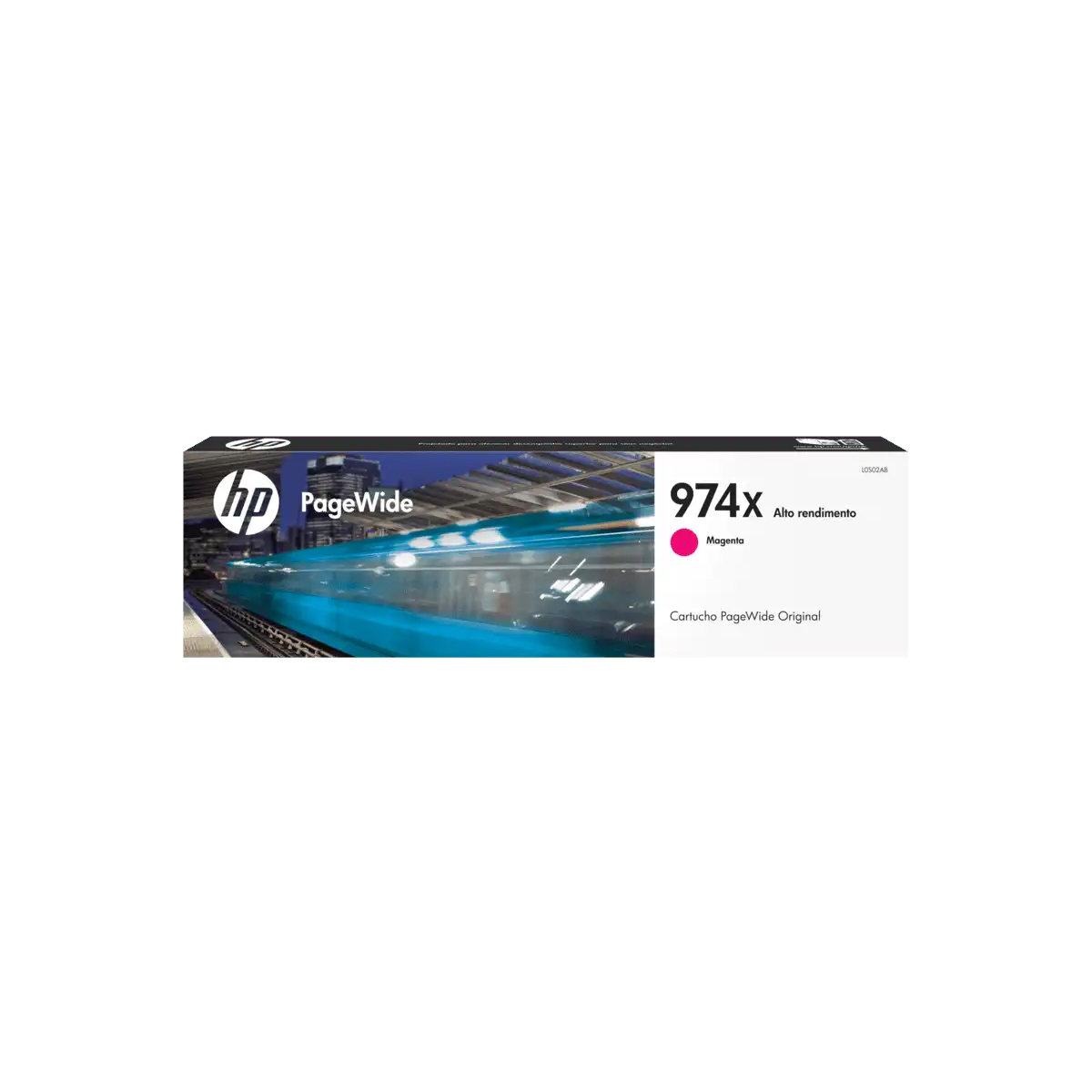Cartucho de Tinta HP 974XL Magenta PageWide 452/577/477 7000 Páginas L0S02AL