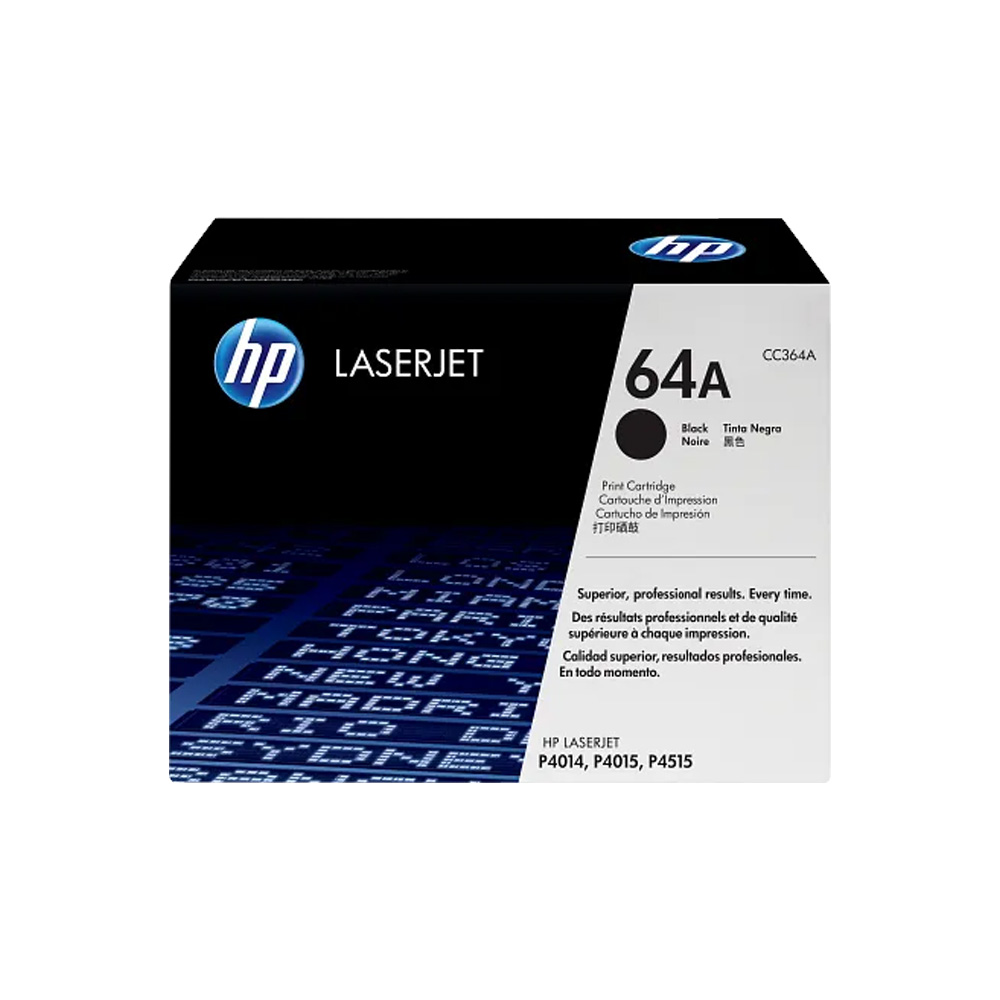 Toner HP CC364A Negro LaserJet 4014 4015 4515 10000 páginas