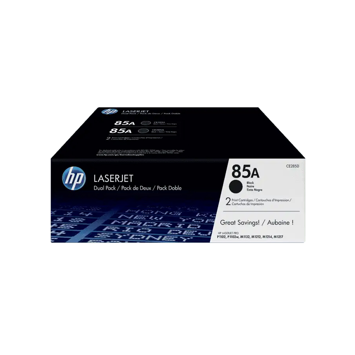 HP Tóner 85A Negro CE285A 1600 páginas LaserJet P1102 P1102W