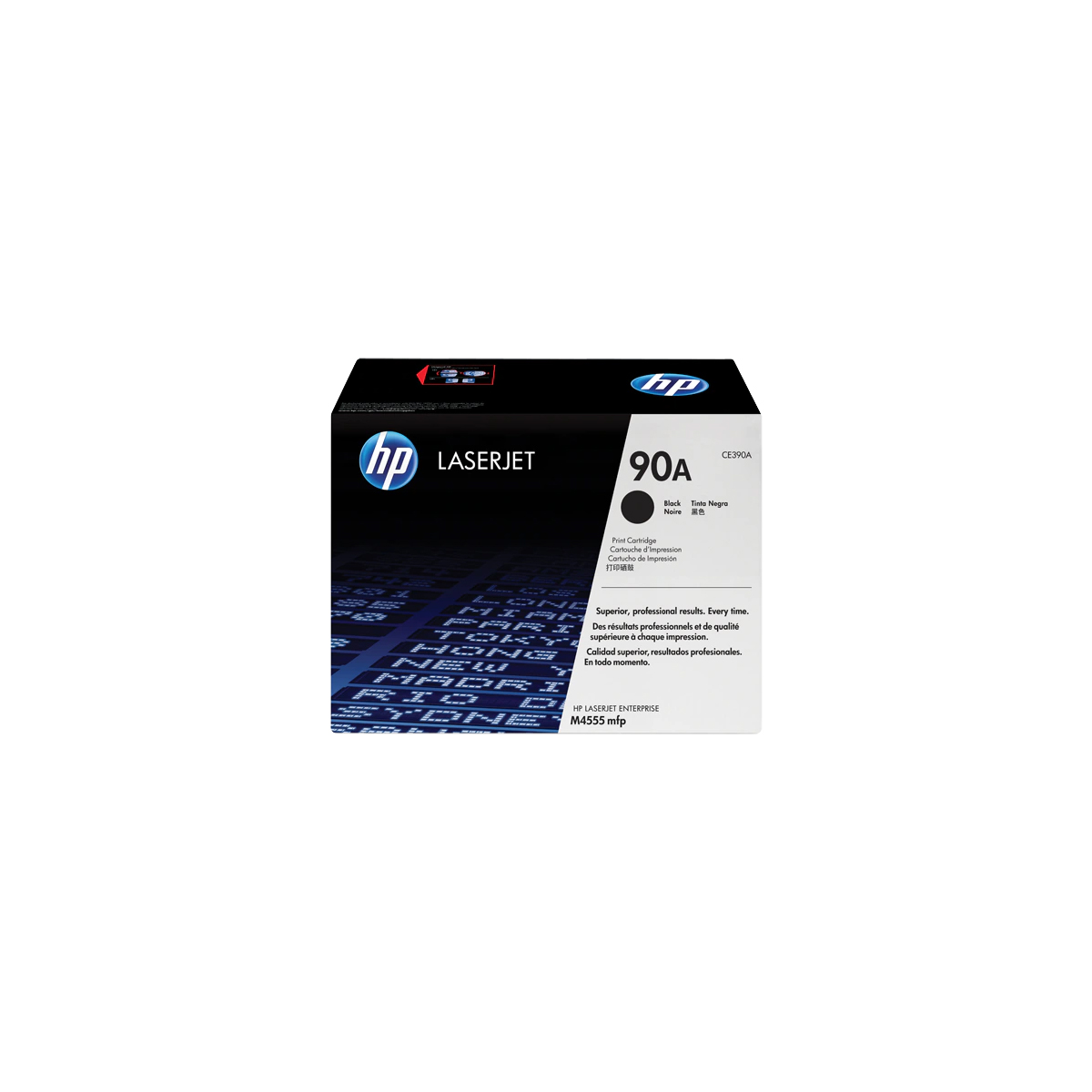 HP Tóner 90A Negro CE390A 10000 páginas LaserJet M601 M602 M603 M4555