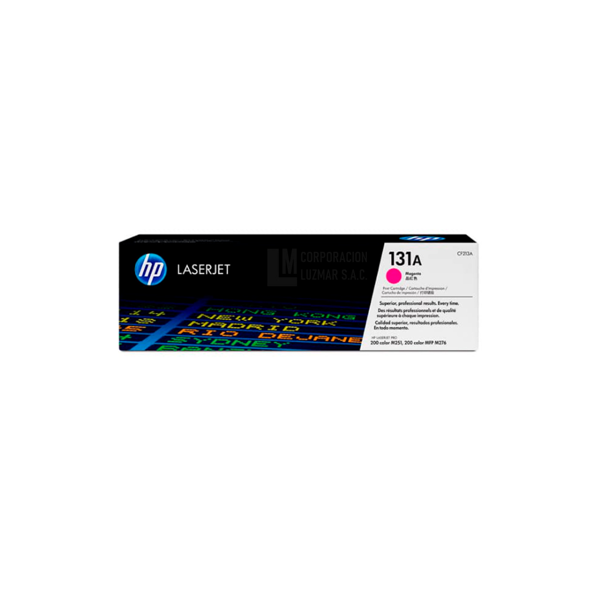 Tóner HP 131A Magenta LaserJet 251/276 1800 Páginas CF213A