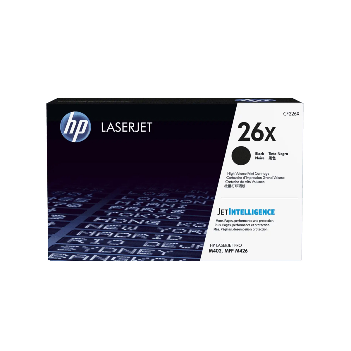 Tóner HP 26X Negro LaserJet M402/M426 9000 Páginas CF226X
