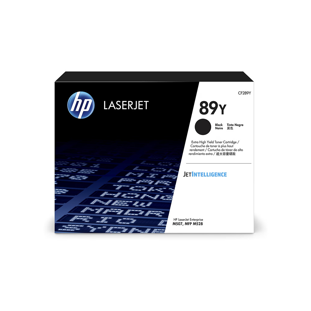 Tóner HP 89Y Negro Rendimiento Superior LaserJet M507/M528 20000 Pág CF289Y