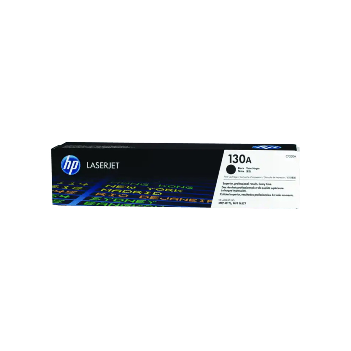 Toner HP 130A Negro LaserJet M176N/M177FW 1300 páginas CF350A