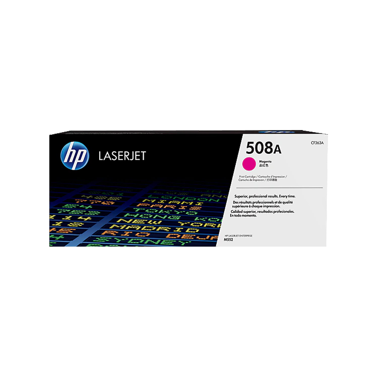 Tóner HP 508A Magenta LaserJet M553/M577 5000 Pág CF363A