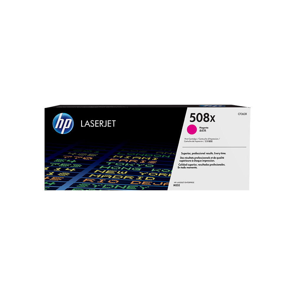 Tóner HP 508X Magenta Alto Rendimiento LaserJet M577/M553 9500 Pág CF363X