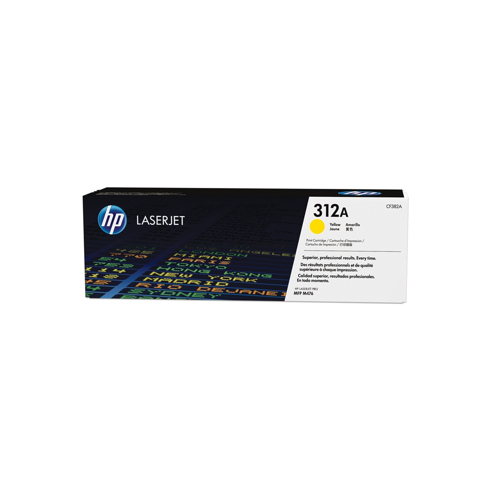 Tóner HP 312A Amarillo LaserJet M476N/M476D/M476W 2700 Pág CF382A