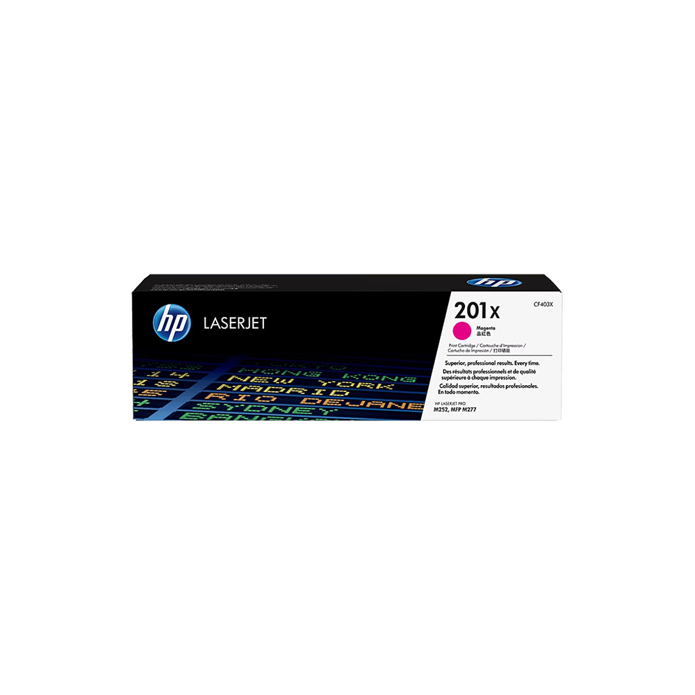 Tóner HP 201X Magenta LaserJet M252/227W 2300 páginas CF403X