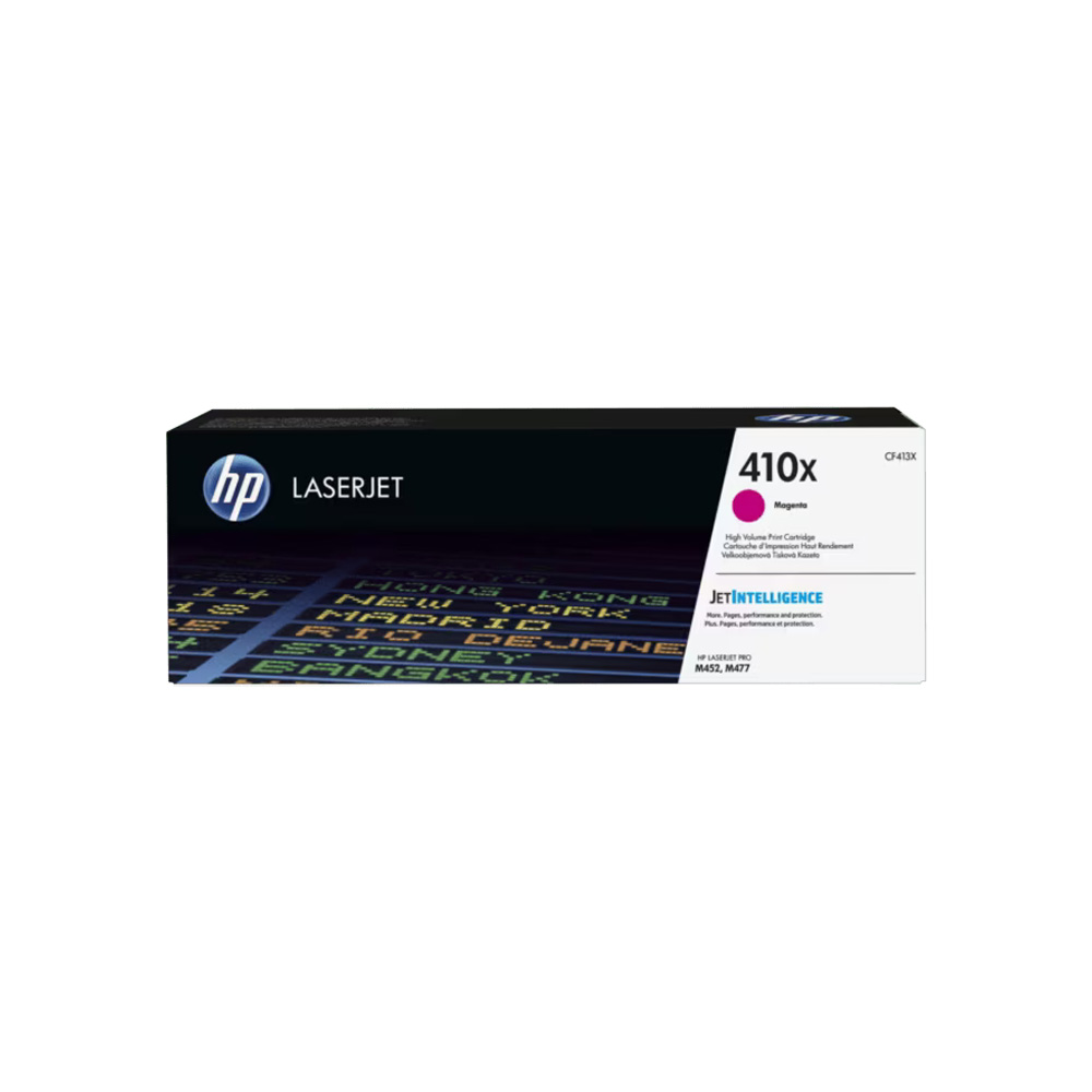 Tóner HP 410X Magenta Alto Rendimiento LaserJet M452/M477/M377 5000 Pág CF413X