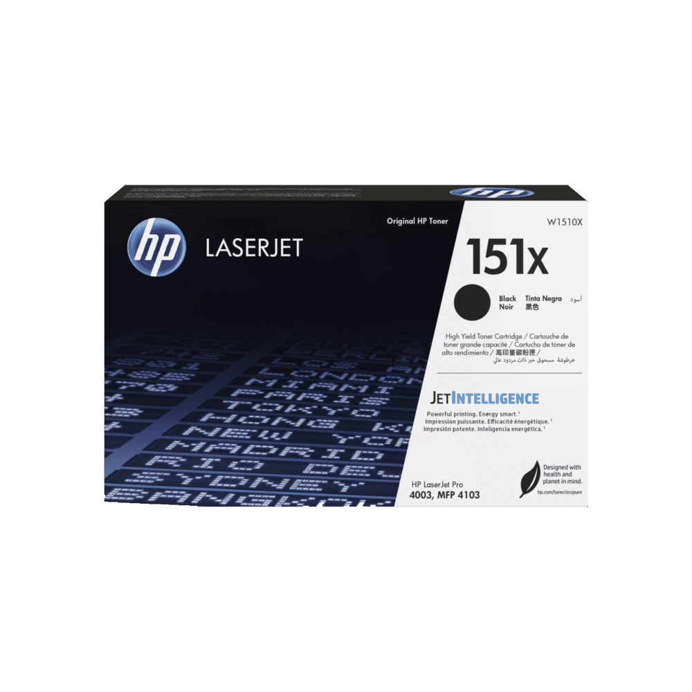 Tóner HP 151X Negro LaserJet 4003/4103 9700 Páginas W1510X