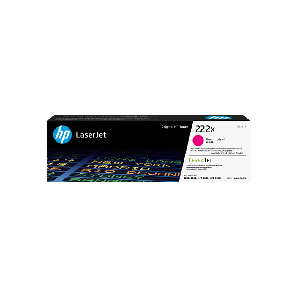 HP Toner 222X Magenta LaserJet 2500 págs