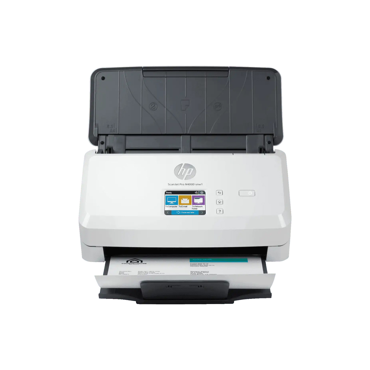 Escáner HP ScanJet Pro 4000 SNW1 ADF 50 Hojas 4000 Pág Diarias 40PPM/80IPM