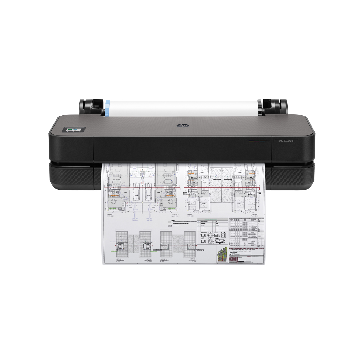 Impresora HP DesignJet T250 Formato Grande 24 Pulgadas A4/A3/A2/A1 Tinta HP 712