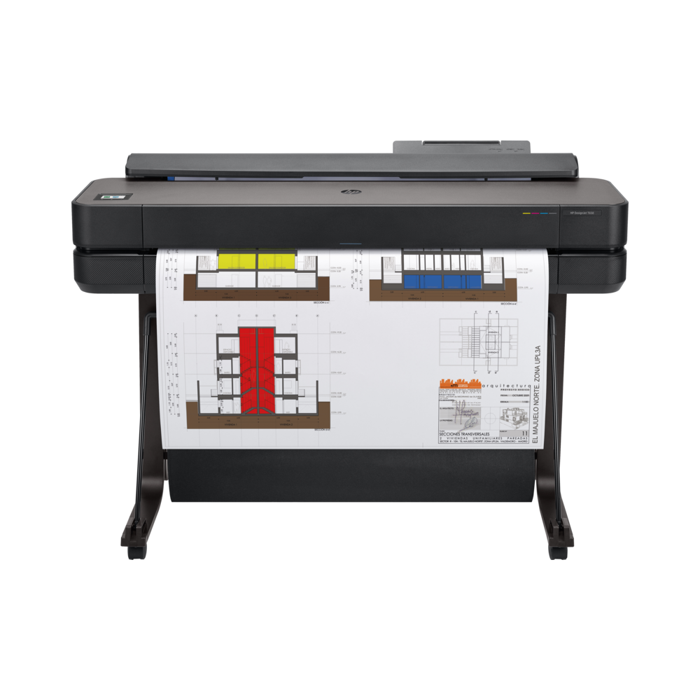 Impresora HP DesignJet T650 Formato Grande 36 Pulgadas A4/A3/A2/A1/A0 Tinta HP 712