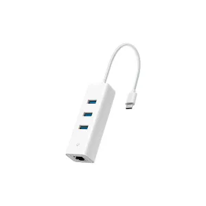 Adaptador TP-Link USB-C Ethernet Gigabit 3 Puertos USB 3.0