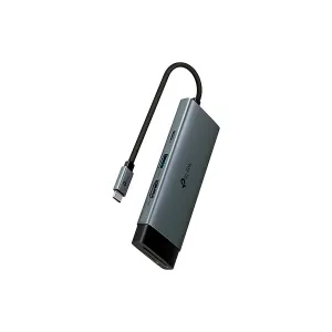 TP-Link Hub USB Tipo-C 7 en 1 HDMI 4K 60Hz SD microSD Fast Charge