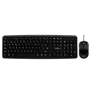 Argom Tech Combo Teclado-Mouse ARG-KB-7418 USB Negro