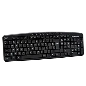 Argom Tech Teclado ARG-KB-7807 USB Negro