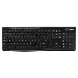 Teclado Logitech K270 Wireless Multimedia USB Negro
