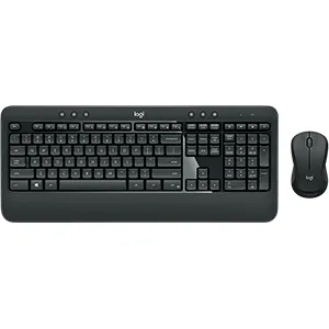 Teclado y Mouse Combo Logitech MK540 Advanced Inalámbrico USB Unifying Plug and Play Negro