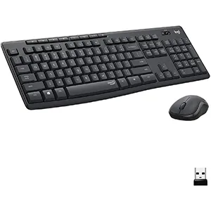 Teclado + Mouse Logitech MK295 Inalámbrico USB Negro