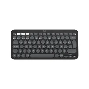 Teclado LOGITECH Pebble Keys 2 K380s Bluetooth Negro