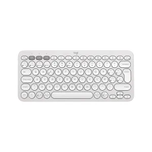 Teclado LOGITECH Pebble Keys 2 K380s Wireless Blanco