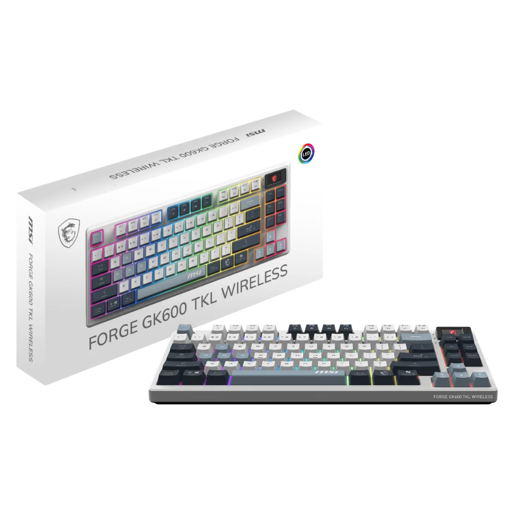 Teclado MSI Force GK600 TKL Wireless