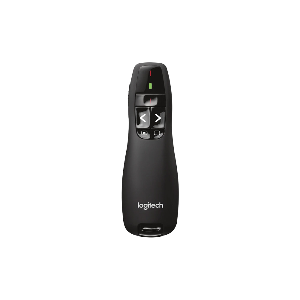 Presentador Logitech R400 Wireless Láser 2.4 GHz Alcance 15m